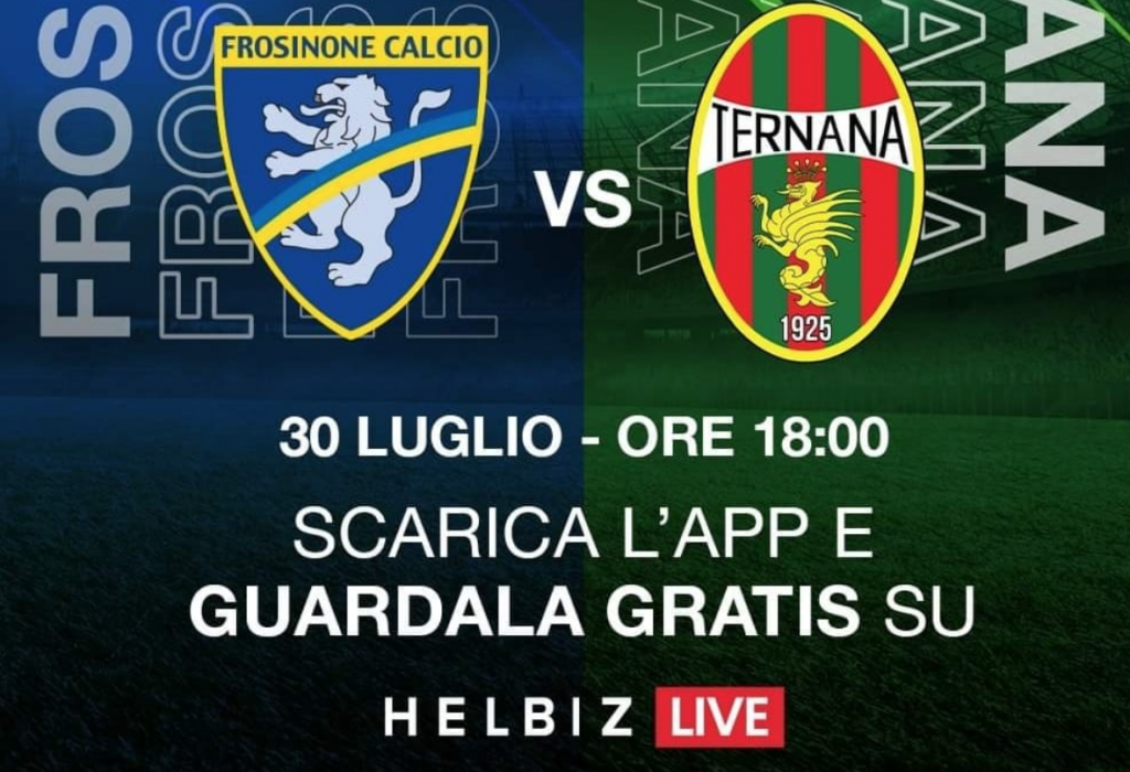 Frosinone-Ternana in diretta gratis