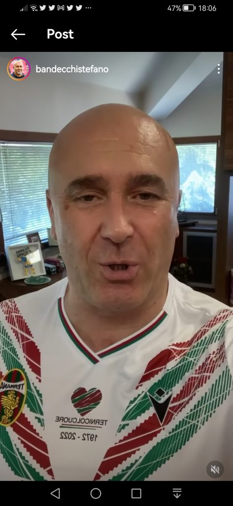 Ternana, Bandecchi “Domani sarò a Terni”