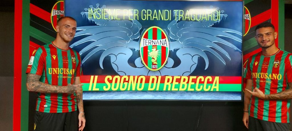 Ternana calcio e Terni col cuore per ” Il sogno di Rebecca”