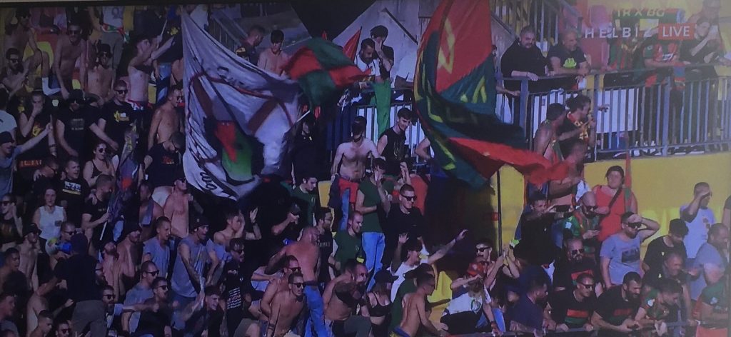 176 tifosi rossoverdi al seguito delle Fere!