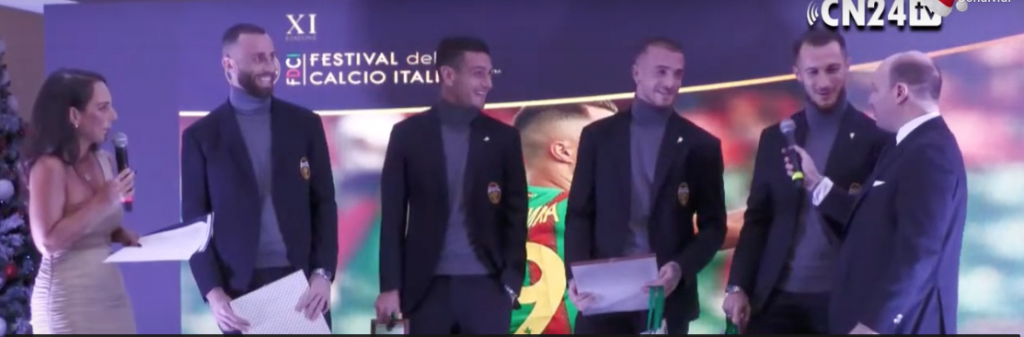 Ternana, premiati 4 rossoverdi all’Italian Sport Awards