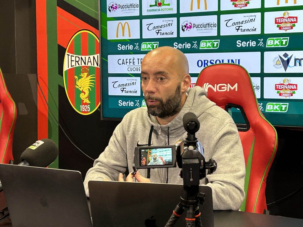 Bucchi:”Ternana più frizzante e noi poco concreti”-VIDEO