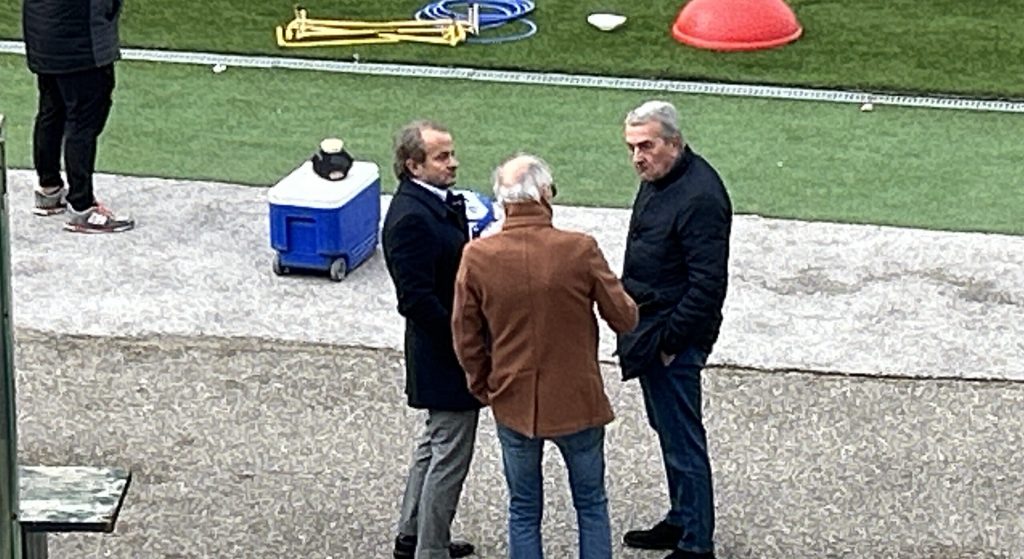 Ternana, seduta di allenamento alla presenza del presidente Guida- VIDEO