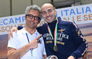 Alessio Foconi e il maestro Filippo Romagnoli