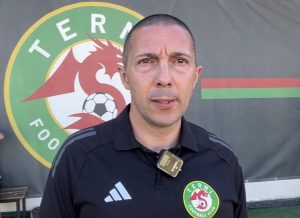 Il patron del Terni Fc , Antonio Cardona