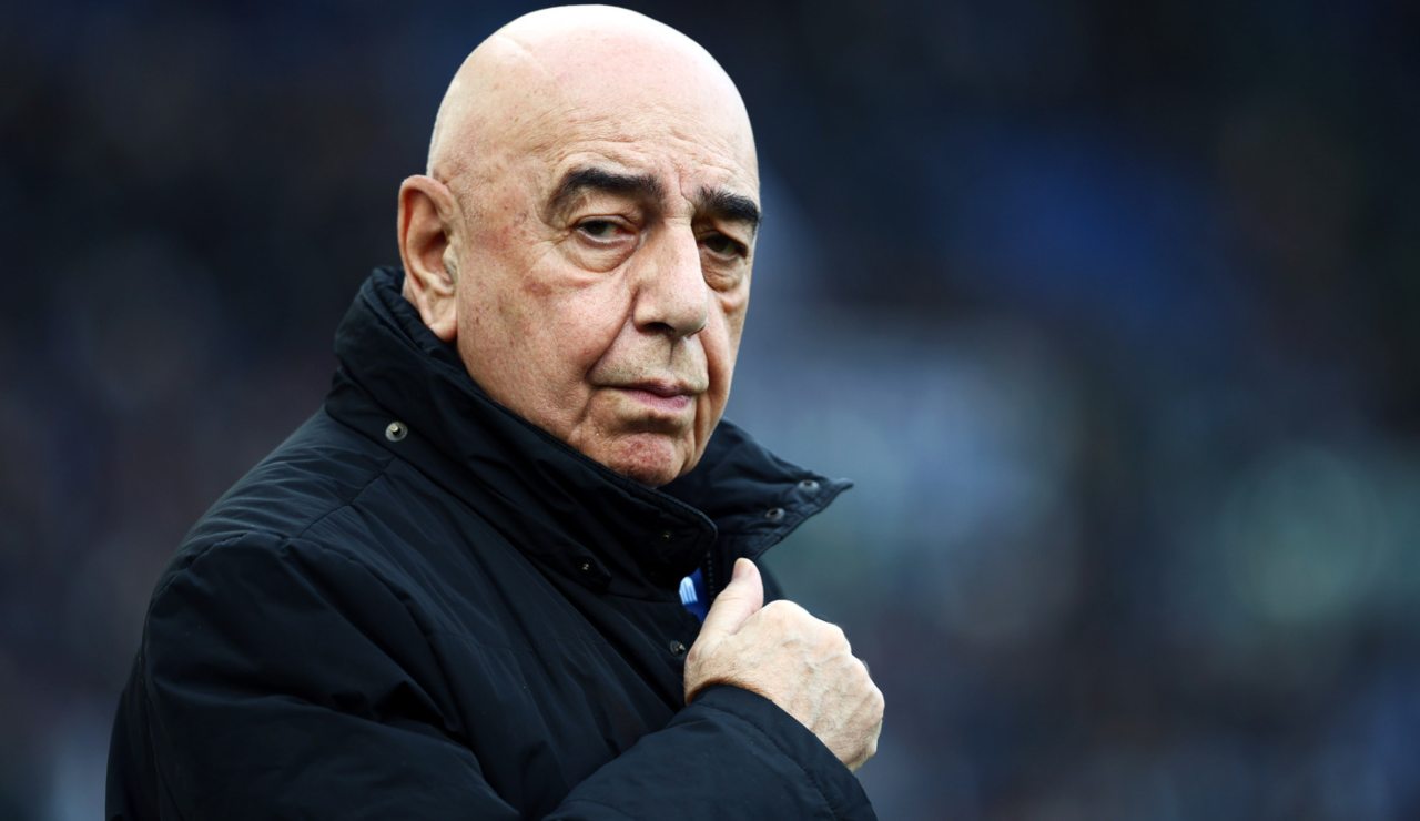 L'amministratore delegato del Milan Adriano Galliani