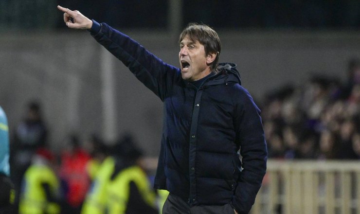 Antonio Conte in panchina - Foto Lapresse - Ternanatime.it