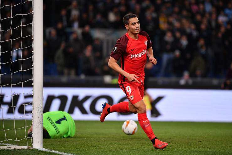 Ben Yedder in campo con la maglia del Siviglia - Foto Lapresse - Ternanatime.com