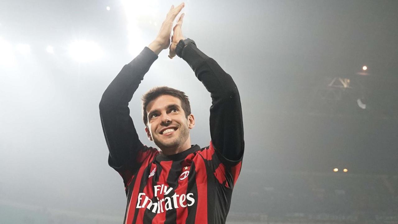 Kakà in campo con la maglia del Milan - Foto Lapresse - Ternanatime.com