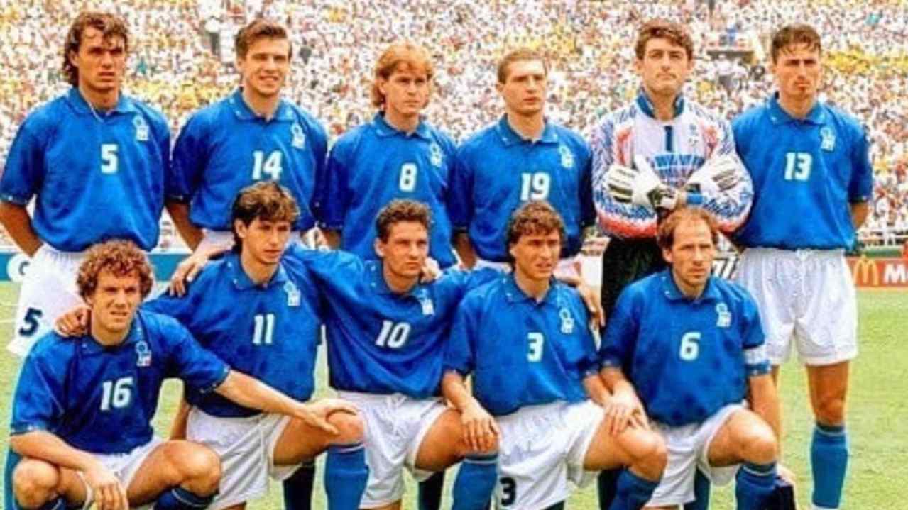 L'Italia nella finale del Mondiale del 1994 - Foto Instagram - Ternanatime.com