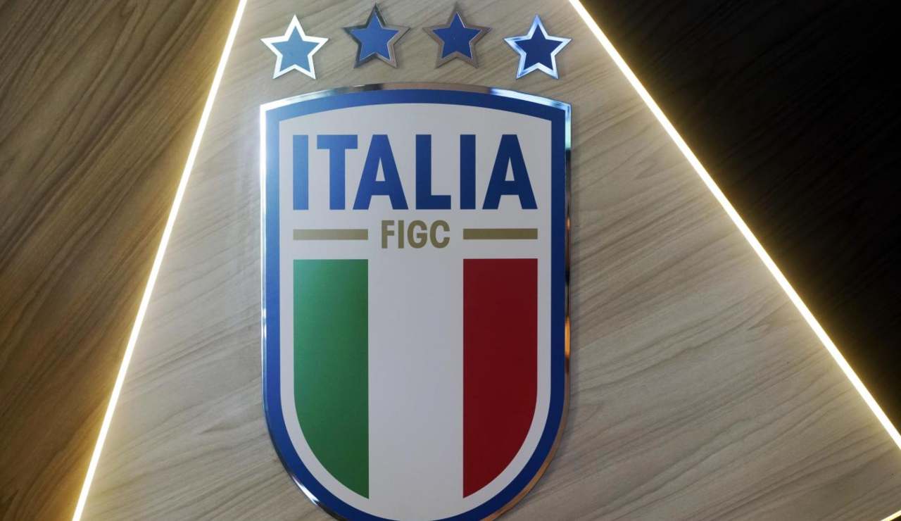 Il logo della Federcalcio italiana