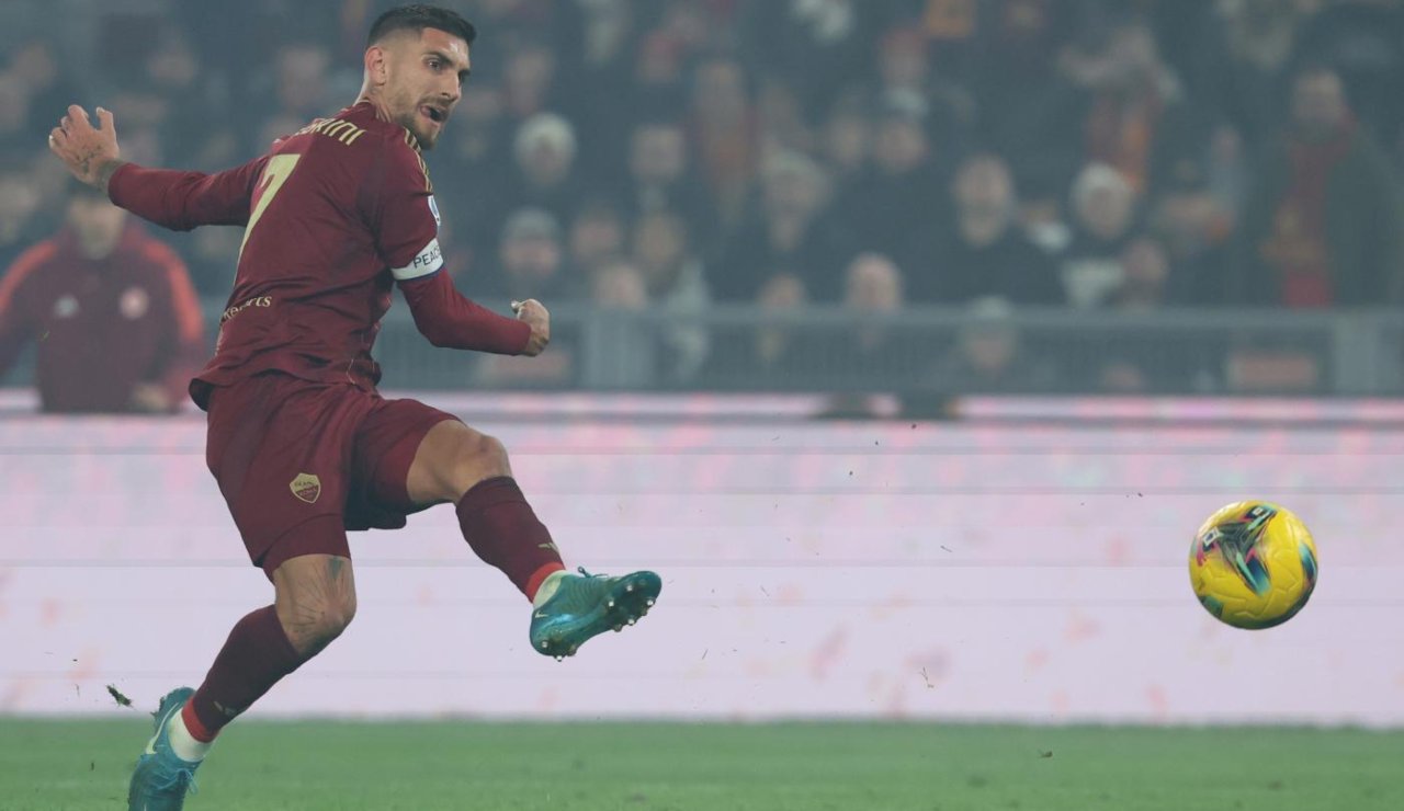 Il capitano della Roma Lorenzo Pellegrini