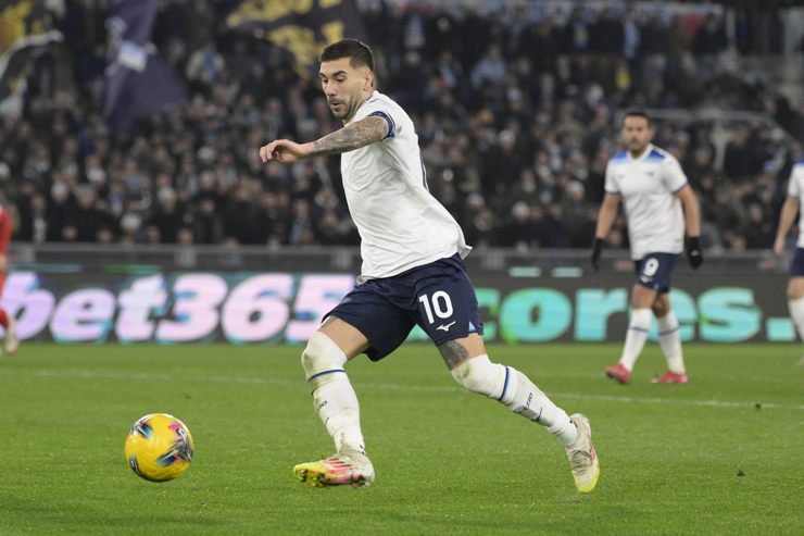 Mattia Zaccagni in campo con la maglia della Lazio - Foto Lapresse - Ternanatime.com