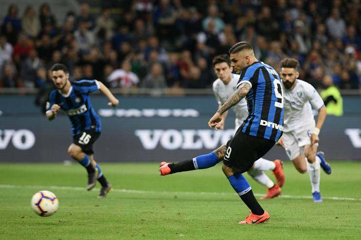 Mauro Icardi con la maglia dell'Inter - Foto Lapresse - Ternanatime.com