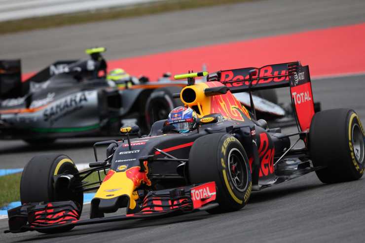 Max Verstappen in pista - Foto Lapresse - Ternanatime.com