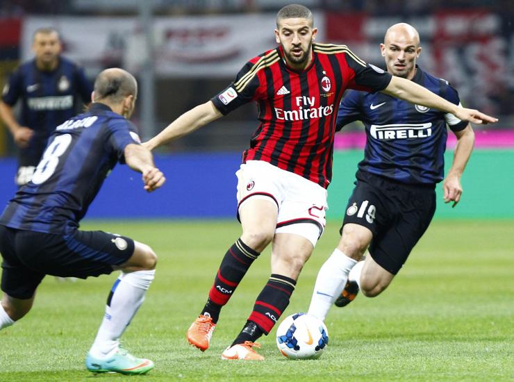 Taarabt in campo con la maglia del Milan - Foto Lapresse - Ternanatime.com