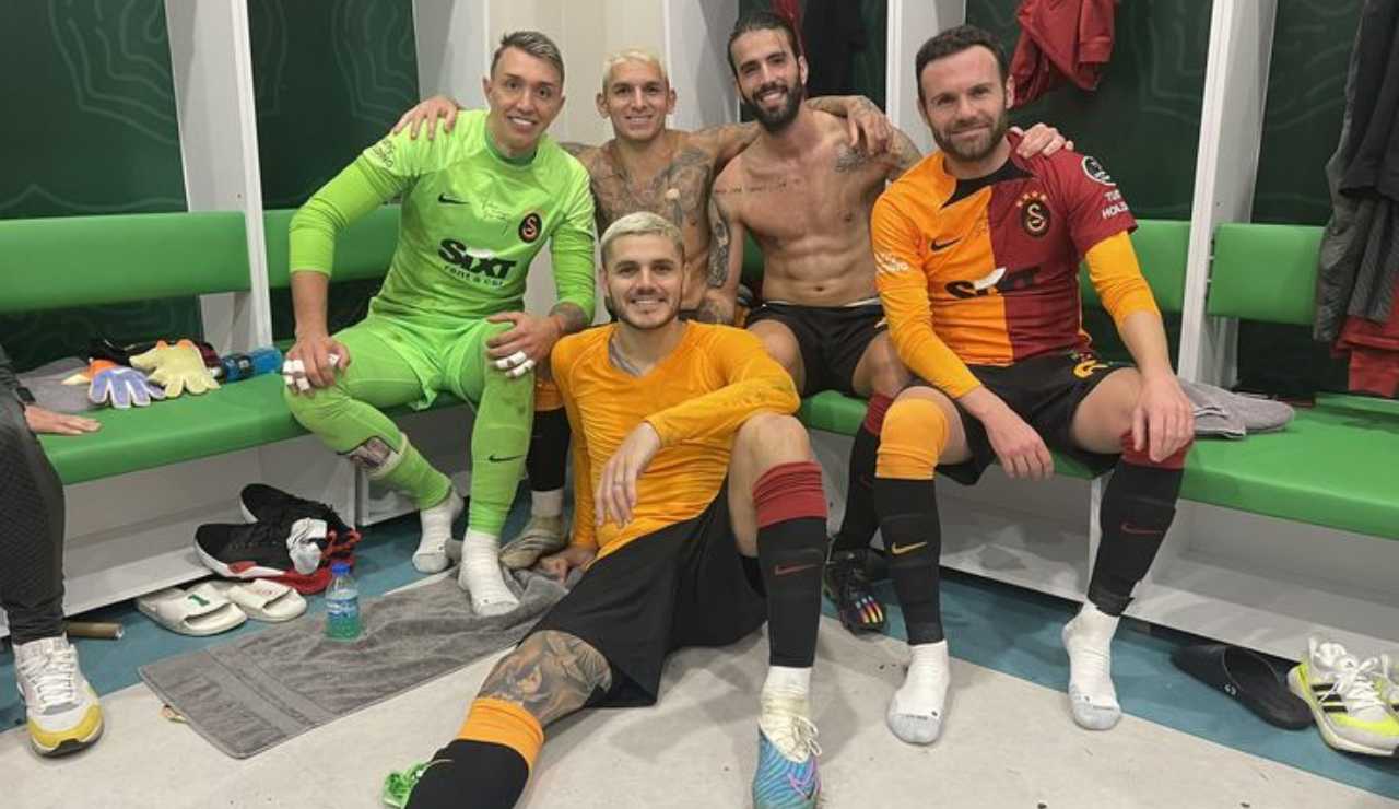 Mauro Icardi e Muslera al Galatasaray