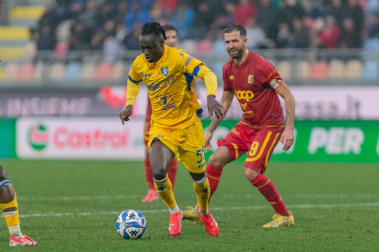Ebrima Darboe in campo