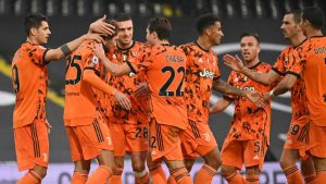 Esultanza Juve