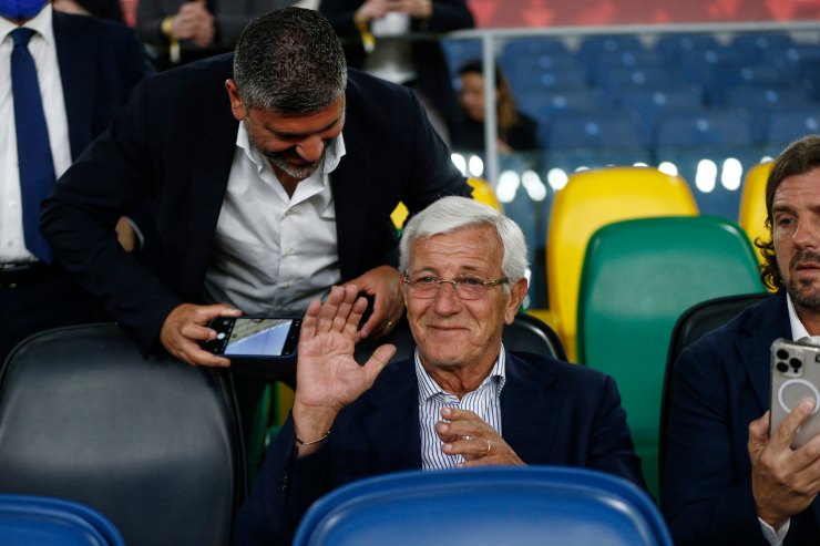 L'ex allenatore della Juventus Marcello Lippi