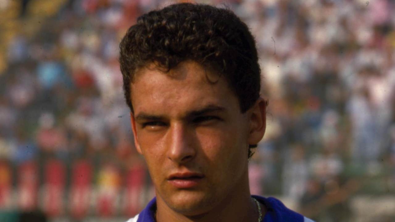 Roberto Baggio in campo - Foto Lapresse - Ternanatime.com