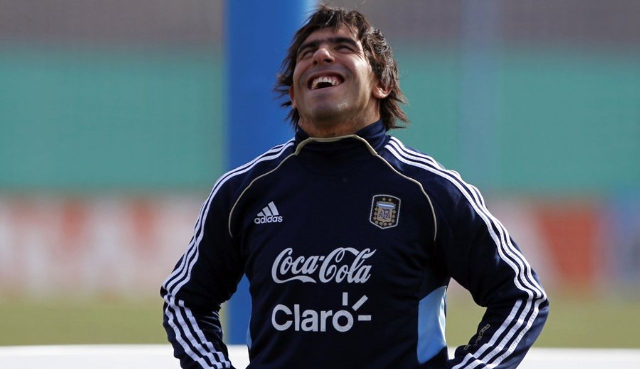 L'ex attaccante argentino Carlos Tevez