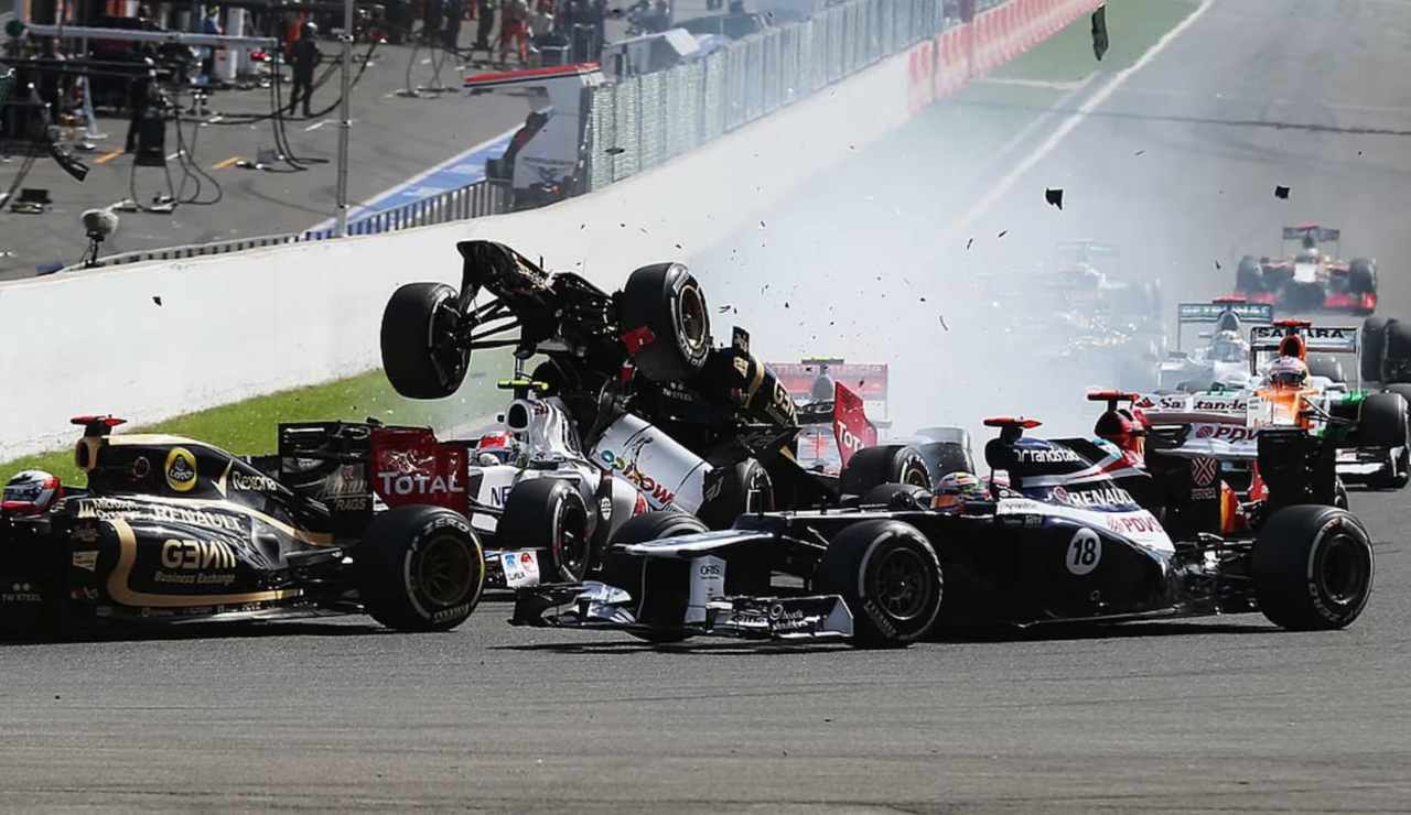 Un grave incidente in Formula Uno