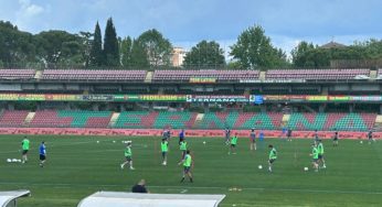 Ternana in campo, a guidare l’allenamento è Bellucci