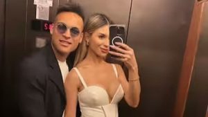 Lautaro Martinez e Agustina Gandolfo - Foto Instagram - Ternanatime.com
