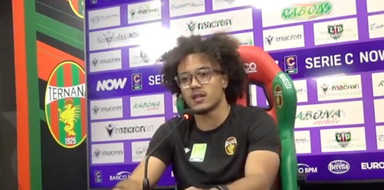 Ciammaglichella:” Il gol lo dedico ai miei che erano in tribuna “Video-conferenza