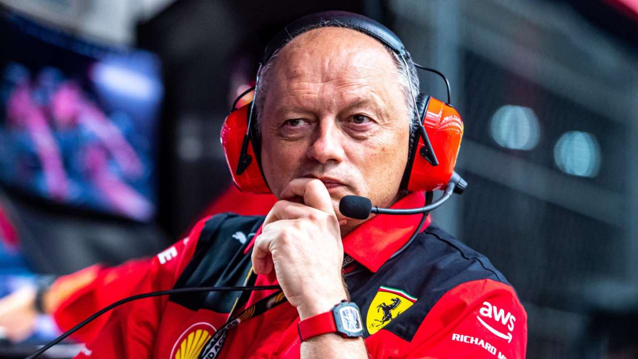 Il team principal della Ferrari Frederic Vasseur